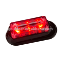 12V 3W Led bleu stroboscope flash avant de voiture légère lumière de stroboscope de Grille pour la Police (SL623-S)